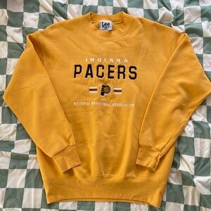 vintage lee sport men’s size large indiana pacers crewneck